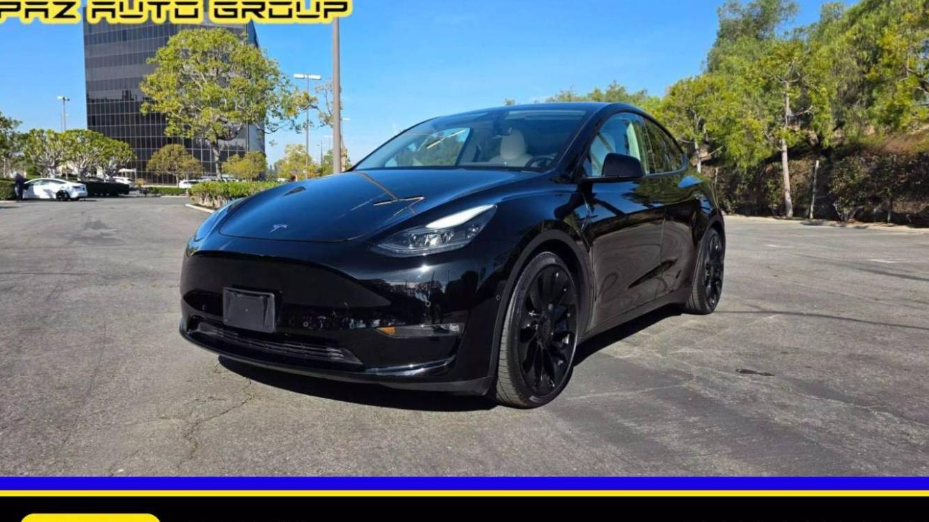 TESLA MODEL Y 2022 7SAYGDEF7NF345590 image